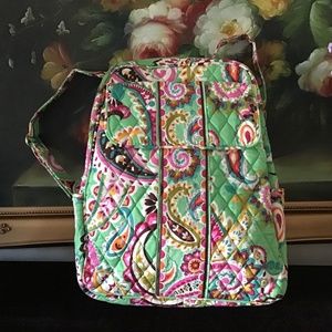NWT Vera Bradley Small Quilted backpack Bag Paisley Tutti Frutti XI